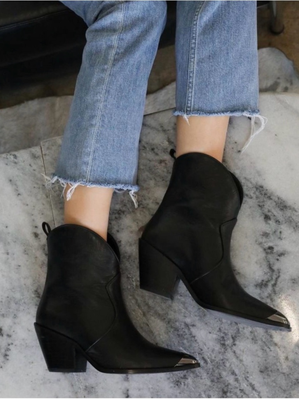 Anine Bing Easton Boots Metal Toecap